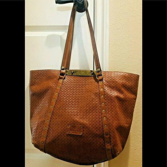 Patricia Nash Handbags - PATRICIA NASH Woven Pattern Shoulder Purse